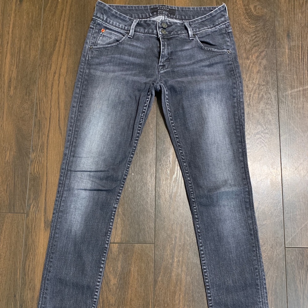 Hudson Black Washed Denim